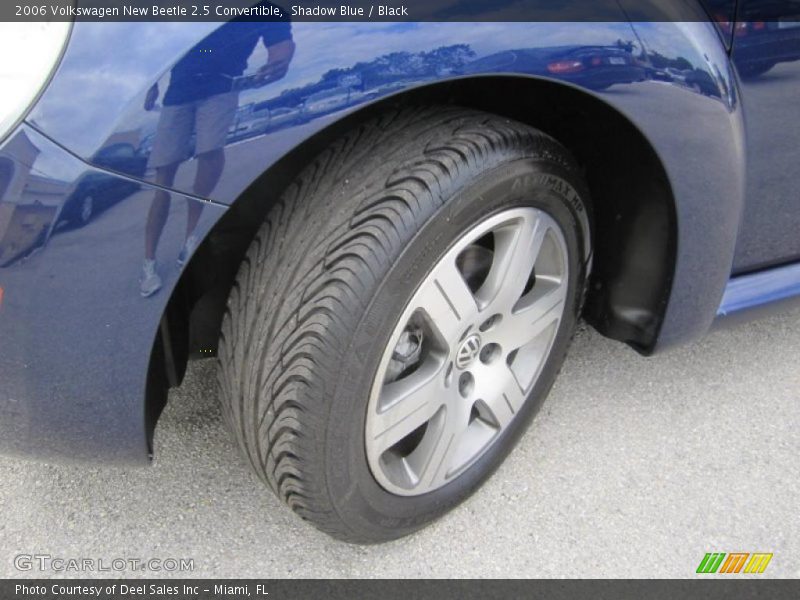 Shadow Blue / Black 2006 Volkswagen New Beetle 2.5 Convertible