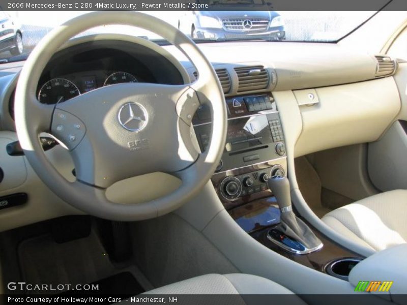Pewter Metallic / Stone 2006 Mercedes-Benz C 280 4Matic Luxury