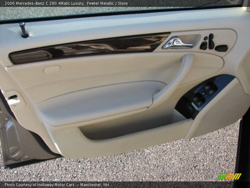 Pewter Metallic / Stone 2006 Mercedes-Benz C 280 4Matic Luxury