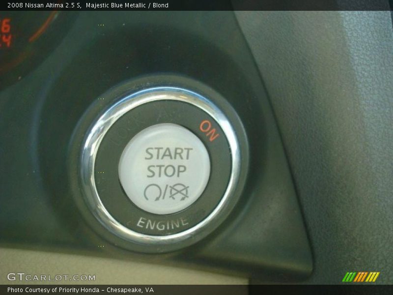 Majestic Blue Metallic / Blond 2008 Nissan Altima 2.5 S