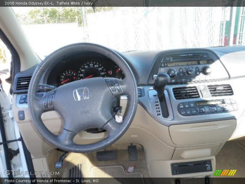 Taffeta White / Ivory 2008 Honda Odyssey EX-L