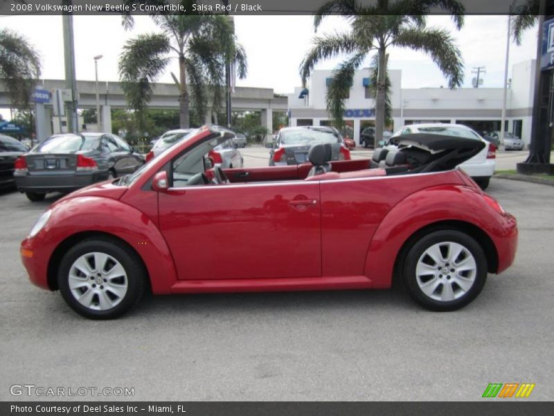  2008 New Beetle S Convertible Salsa Red