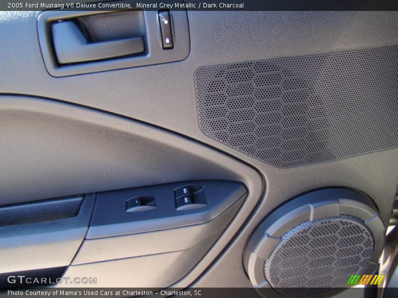 Mineral Grey Metallic / Dark Charcoal 2005 Ford Mustang V6 Deluxe Convertible