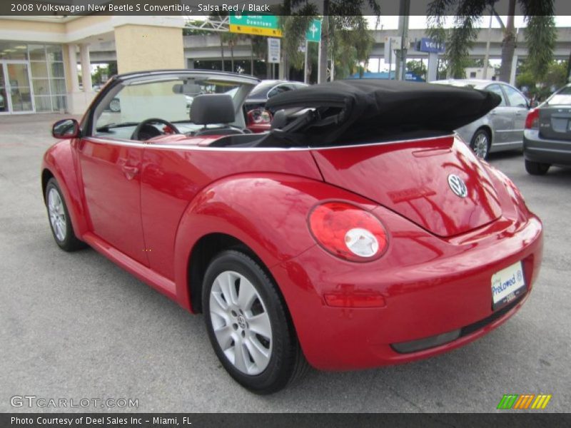  2008 New Beetle S Convertible Salsa Red