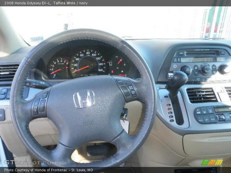 Taffeta White / Ivory 2008 Honda Odyssey EX-L