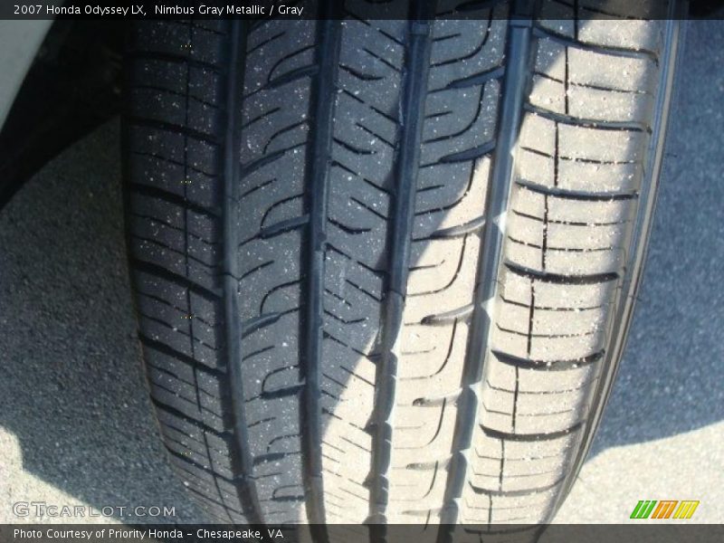 Nimbus Gray Metallic / Gray 2007 Honda Odyssey LX