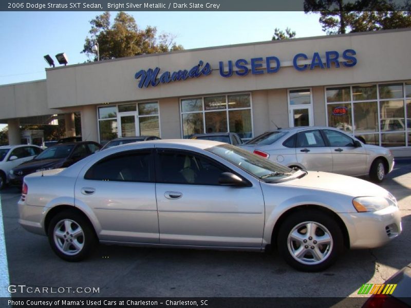 Bright Silver Metallic / Dark Slate Grey 2006 Dodge Stratus SXT Sedan