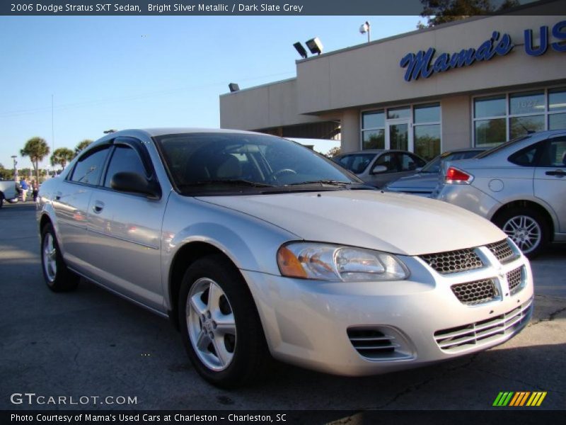 Bright Silver Metallic / Dark Slate Grey 2006 Dodge Stratus SXT Sedan