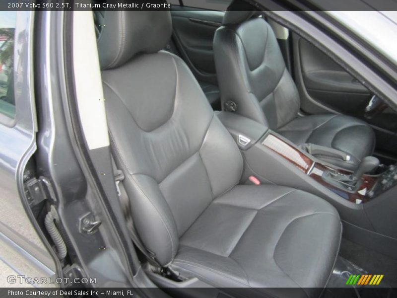 Titanium Gray Metallic / Graphite 2007 Volvo S60 2.5T