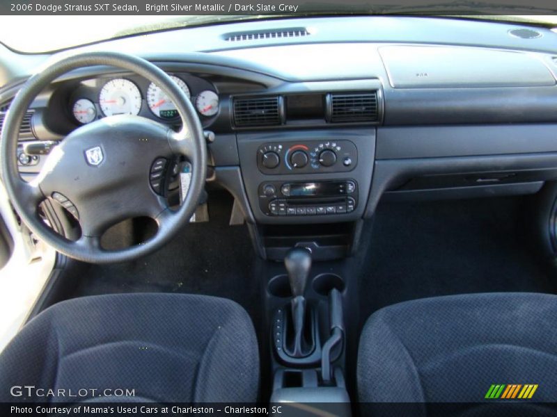 Bright Silver Metallic / Dark Slate Grey 2006 Dodge Stratus SXT Sedan