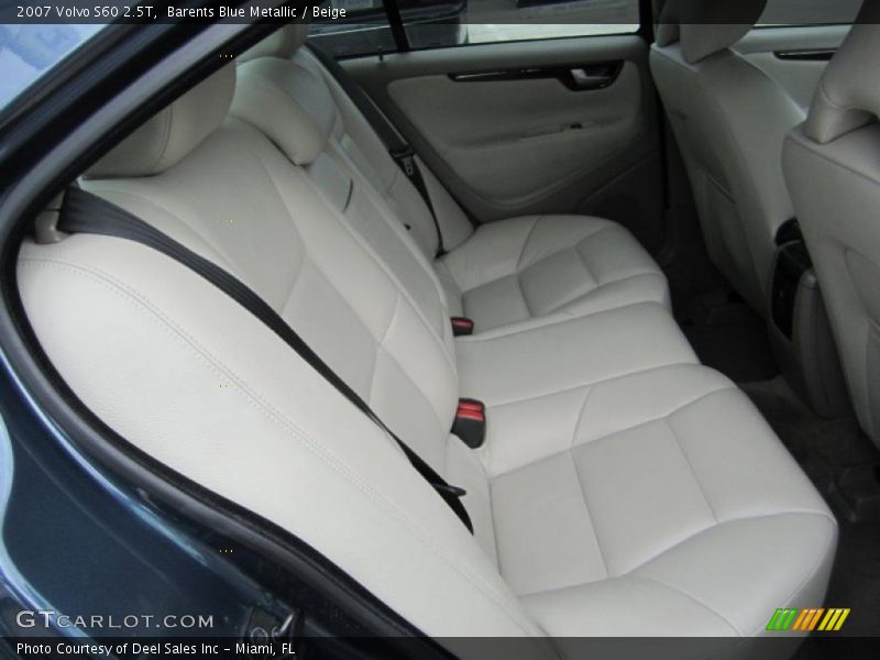 Barents Blue Metallic / Beige 2007 Volvo S60 2.5T