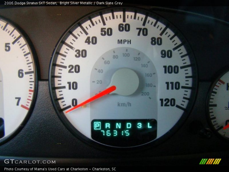 Bright Silver Metallic / Dark Slate Grey 2006 Dodge Stratus SXT Sedan