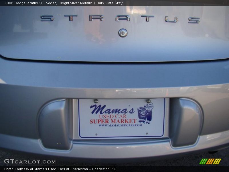 Bright Silver Metallic / Dark Slate Grey 2006 Dodge Stratus SXT Sedan