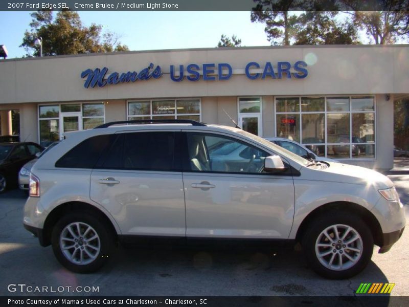 Creme Brulee / Medium Light Stone 2007 Ford Edge SEL
