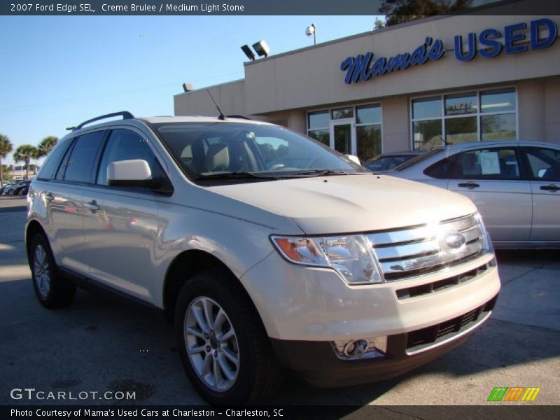 Creme Brulee / Medium Light Stone 2007 Ford Edge SEL