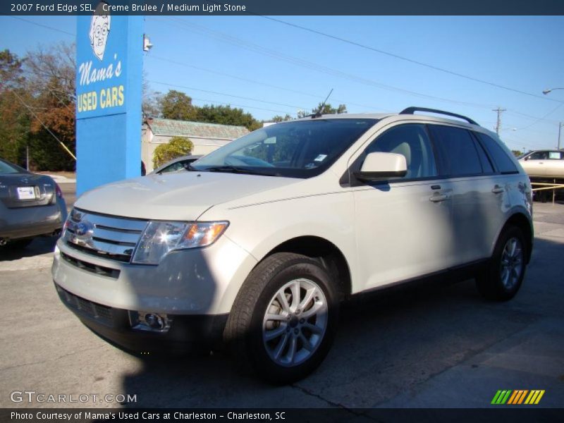 Creme Brulee / Medium Light Stone 2007 Ford Edge SEL