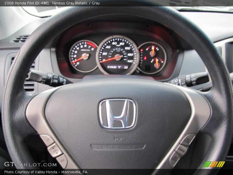 Nimbus Gray Metallic / Gray 2008 Honda Pilot EX 4WD