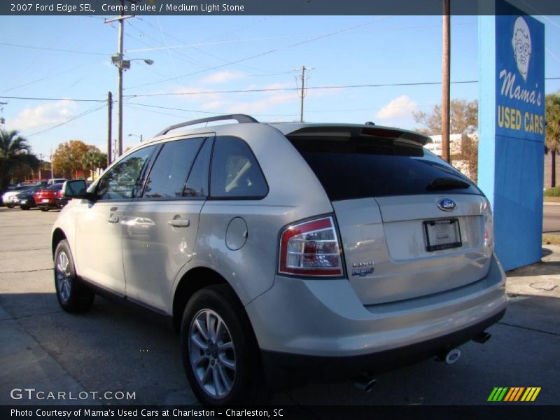 Creme Brulee / Medium Light Stone 2007 Ford Edge SEL