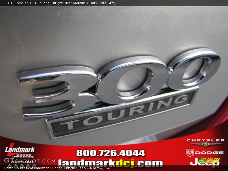 Bright Silver Metallic / Dark Slate Gray 2010 Chrysler 300 Touring