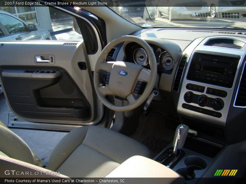 Creme Brulee / Medium Light Stone 2007 Ford Edge SEL