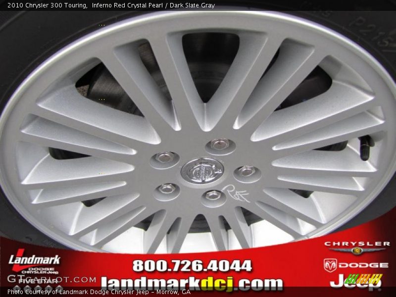 Inferno Red Crystal Pearl / Dark Slate Gray 2010 Chrysler 300 Touring