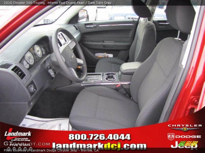 Inferno Red Crystal Pearl / Dark Slate Gray 2010 Chrysler 300 Touring