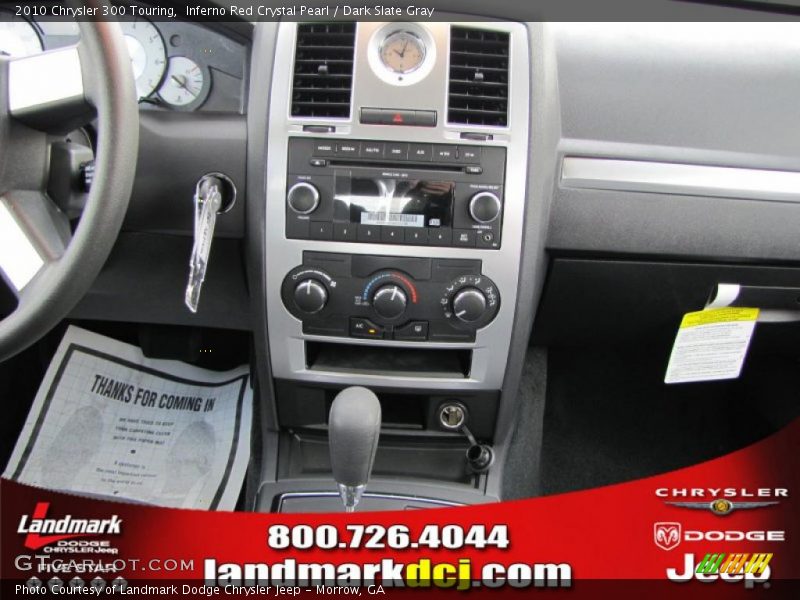Inferno Red Crystal Pearl / Dark Slate Gray 2010 Chrysler 300 Touring