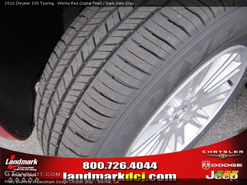 Inferno Red Crystal Pearl / Dark Slate Gray 2010 Chrysler 300 Touring