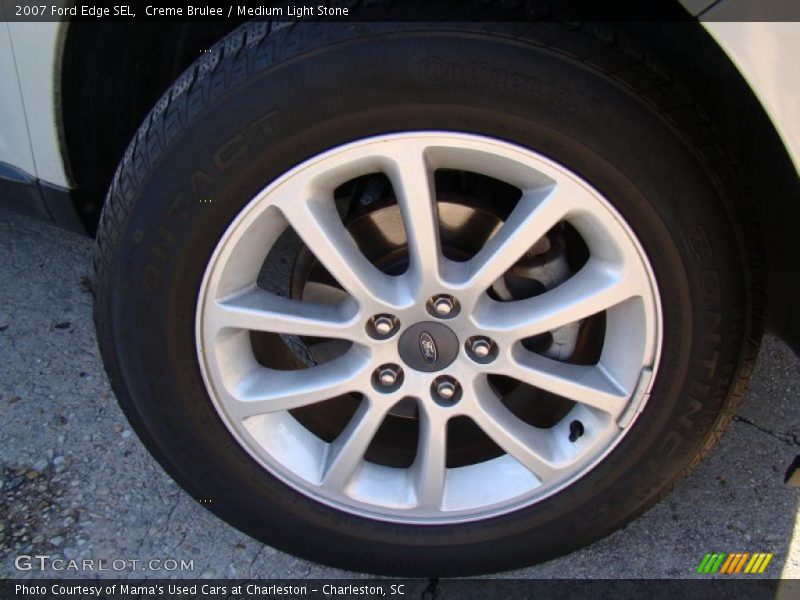 Creme Brulee / Medium Light Stone 2007 Ford Edge SEL