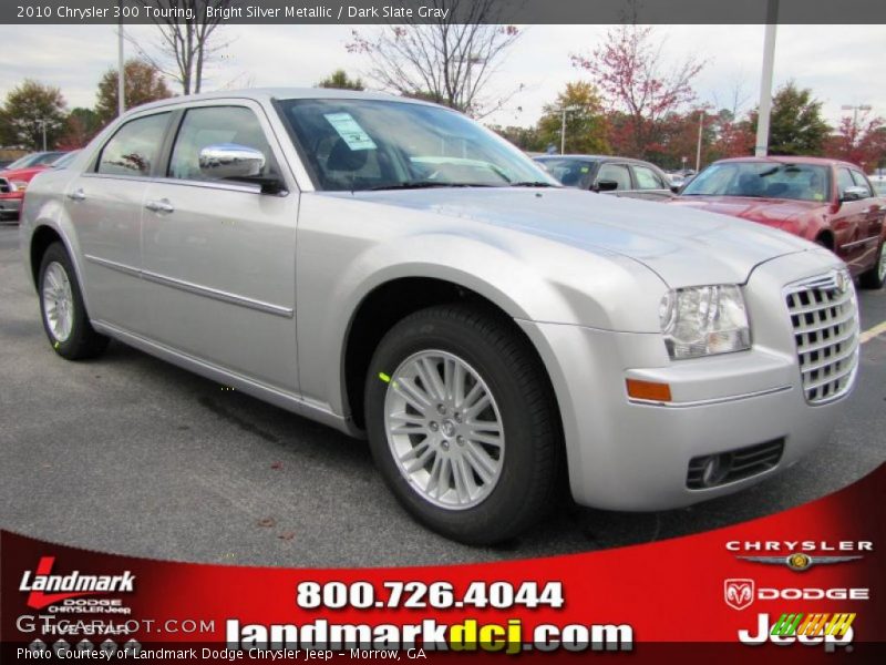 Bright Silver Metallic / Dark Slate Gray 2010 Chrysler 300 Touring