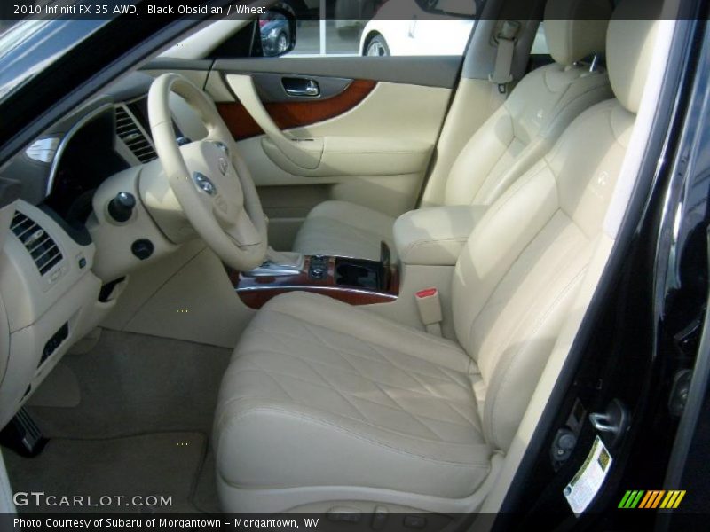  2010 FX 35 AWD Wheat Interior