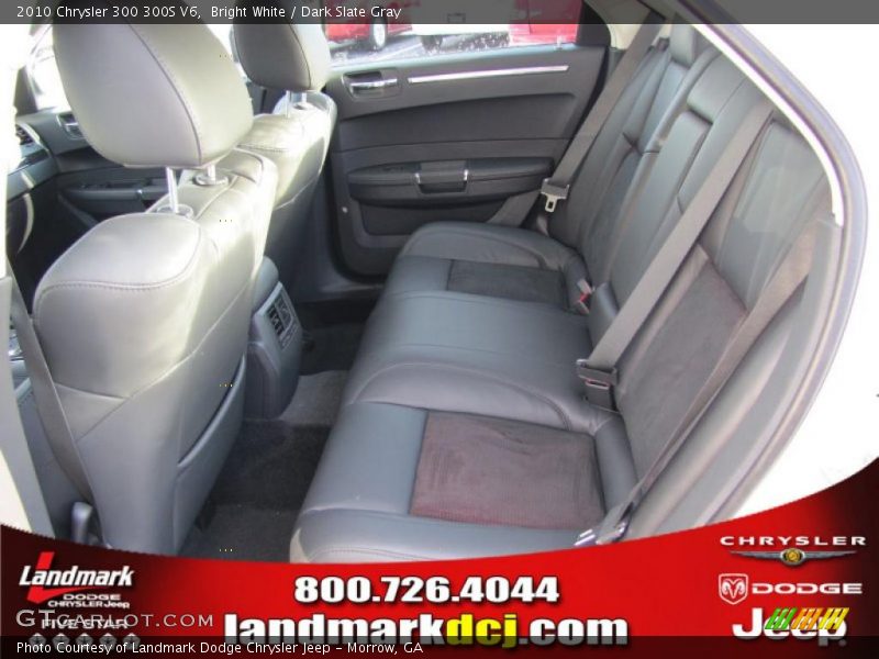 Bright White / Dark Slate Gray 2010 Chrysler 300 300S V6