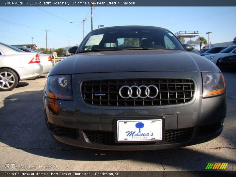 Dolomite Grey Pearl Effect / Charcoal 2004 Audi TT 1.8T quattro Roadster