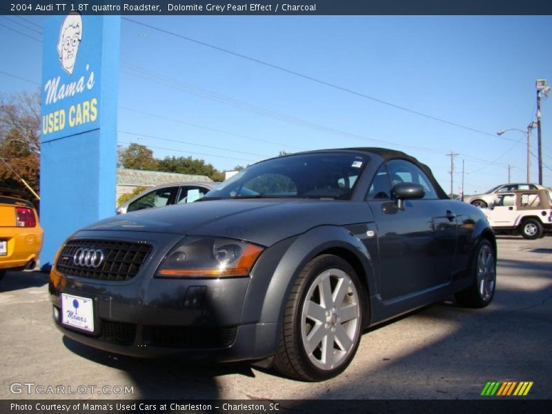 Dolomite Grey Pearl Effect / Charcoal 2004 Audi TT 1.8T quattro Roadster