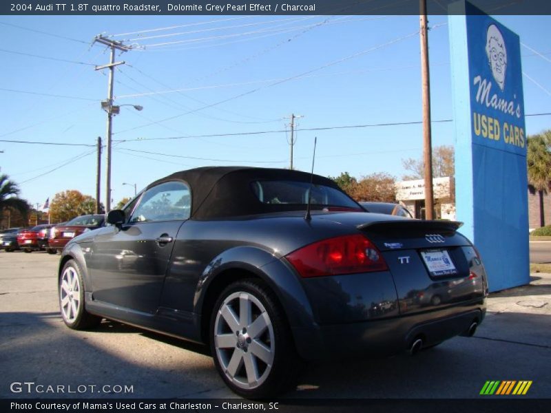Dolomite Grey Pearl Effect / Charcoal 2004 Audi TT 1.8T quattro Roadster