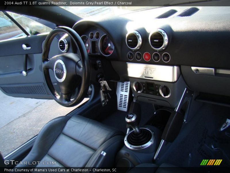  2004 TT 1.8T quattro Roadster Charcoal Interior