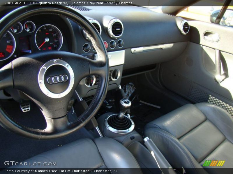  2004 TT 1.8T quattro Roadster Charcoal Interior