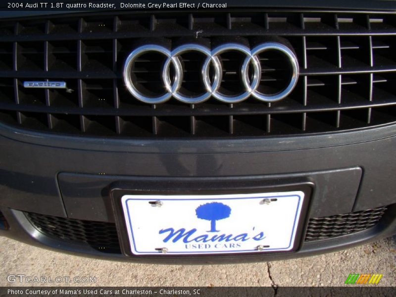 Dolomite Grey Pearl Effect / Charcoal 2004 Audi TT 1.8T quattro Roadster