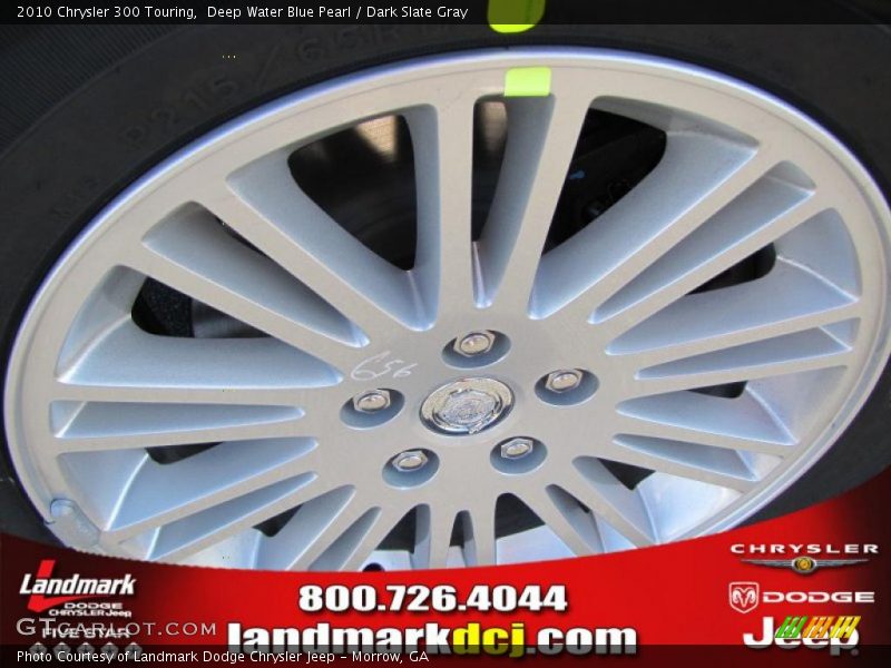 Deep Water Blue Pearl / Dark Slate Gray 2010 Chrysler 300 Touring