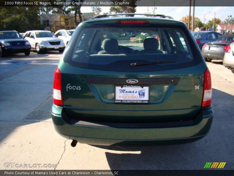 Rainforest Green Metallic / Medium Graphite 2000 Ford Focus SE Wagon