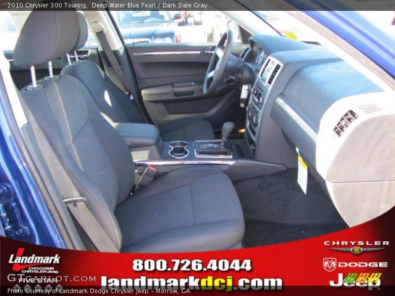 Deep Water Blue Pearl / Dark Slate Gray 2010 Chrysler 300 Touring