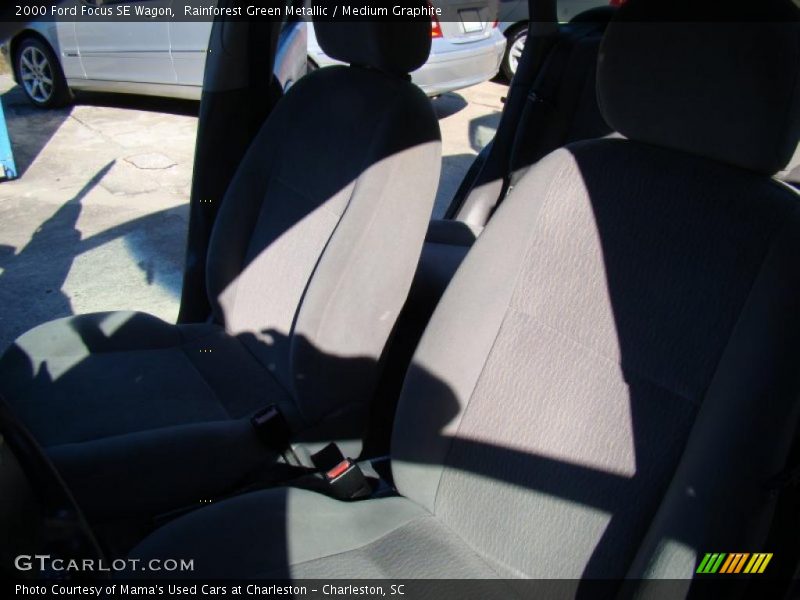 Rainforest Green Metallic / Medium Graphite 2000 Ford Focus SE Wagon