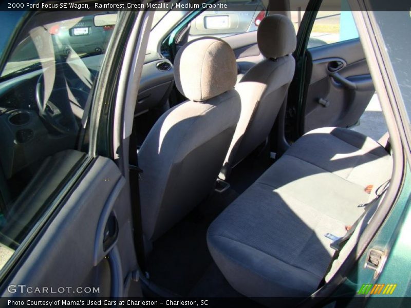 Rainforest Green Metallic / Medium Graphite 2000 Ford Focus SE Wagon