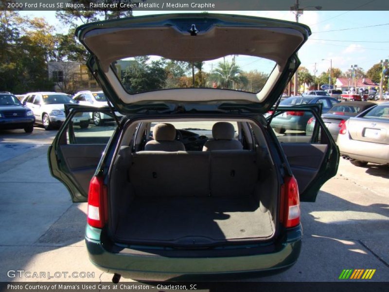 Rainforest Green Metallic / Medium Graphite 2000 Ford Focus SE Wagon