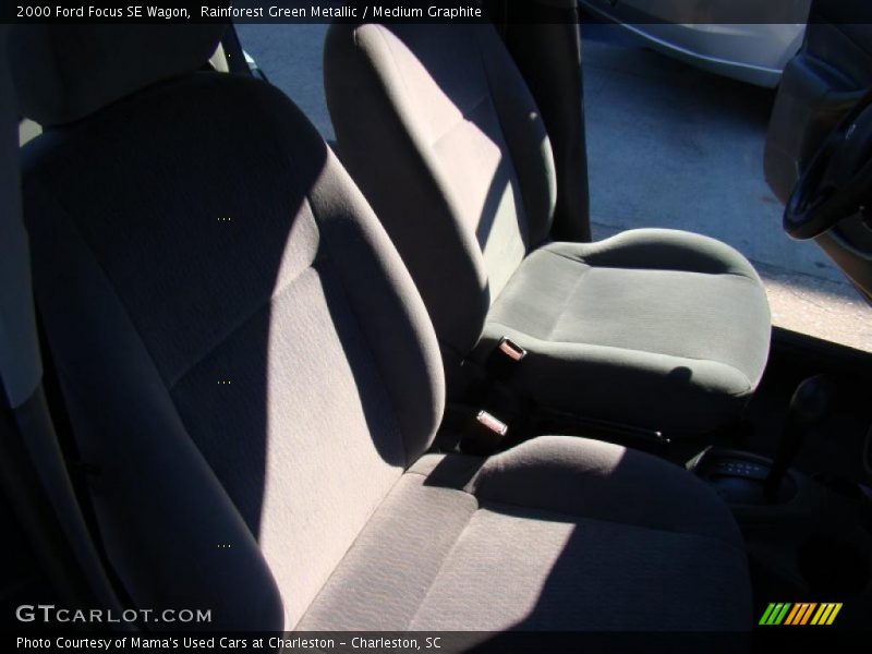 Rainforest Green Metallic / Medium Graphite 2000 Ford Focus SE Wagon