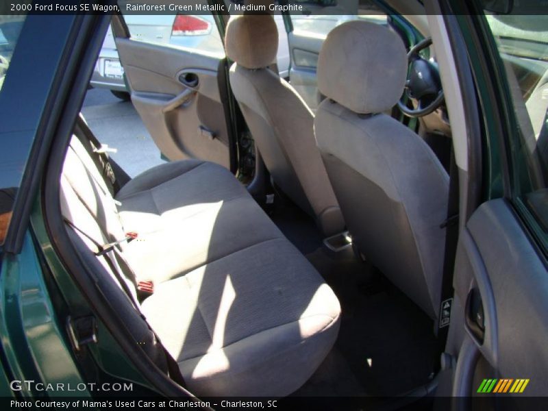 Rainforest Green Metallic / Medium Graphite 2000 Ford Focus SE Wagon
