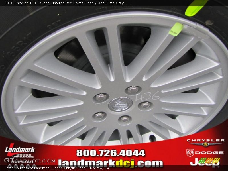 Inferno Red Crystal Pearl / Dark Slate Gray 2010 Chrysler 300 Touring