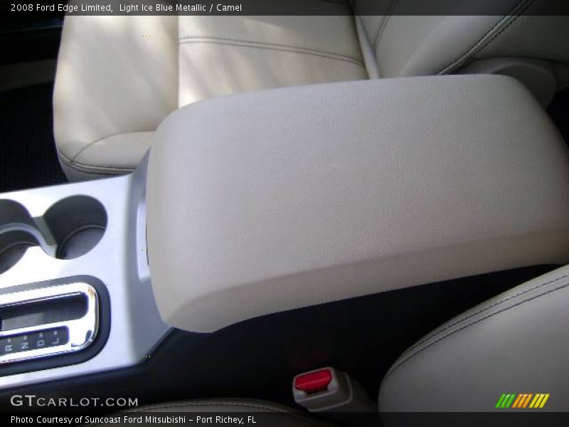 Light Ice Blue Metallic / Camel 2008 Ford Edge Limited