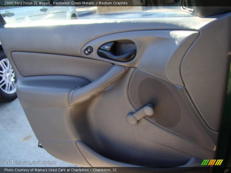 Rainforest Green Metallic / Medium Graphite 2000 Ford Focus SE Wagon