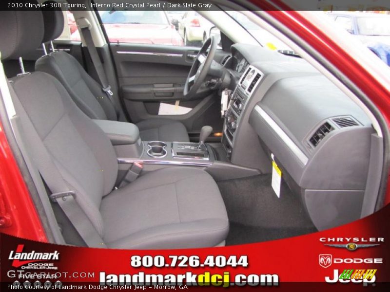 Inferno Red Crystal Pearl / Dark Slate Gray 2010 Chrysler 300 Touring